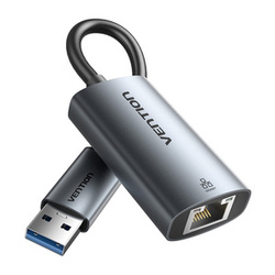 ADAPTER VENTION USB-A + USB-C DO GIGABIT ETHERNET 0.15M