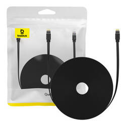 Kabel sieciowy Baseus Ethernet RJ45, Cat.6, 30m (czarny)