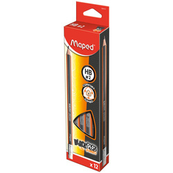 OŁÓWEK Z GUMKĄ MAPED BLACKPEPS JUMBO HB