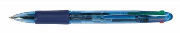 DŁUGOPIS AUTOMATYCZNY Q-CONNECT CZTEROKOLOROWY 0.7MM