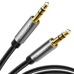 KABEL MINI JACK 3,5MM AUX UGREEN AV119 1M (CZARNY)