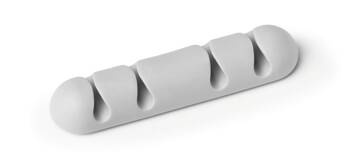 KLIPS NA KABEL SAMOPRZYLEPNY DURABLE CAVOLINE CLIP 504010 SZARY 2 SZTUKI