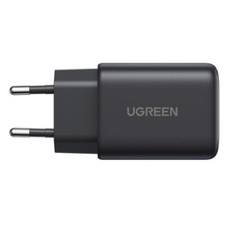 Ładowarka sieciowa UGREEN X527 45W 2xUSB-C USB-A GaN (czarna)