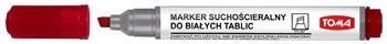 MARKER SUCHOŚCIERALNY TOMA TO-267CZER CZERWONY ŚCIĘTA KOŃCÓWKA