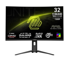 MSI MONITOR MAG 321CUPDF 31.5 CALA/LED/UHD/CURVED/160HZ/BLACK