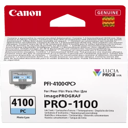 CANON ORYGINALNY INK / TUSZ PFI-4100 PC, 6781C001, PHOTO CYAN, 80ML