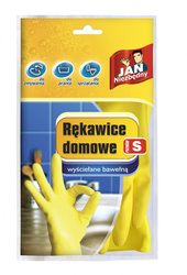 RĘKAWICE DOMOWE Z NATURALNEGO LATEKSU JAN NIEZBĘDNY S