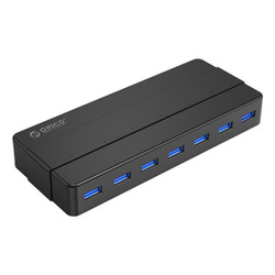Adapter Hub Orico 7xUSB 3.0 (czarny)
