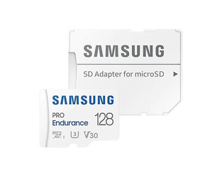 SAMSUNG KARTA PAMIĘCI MICROSD MB-MJ128KA/EU PRO ENDURANCE 128GB + ADAPTER