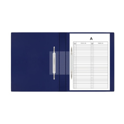 Teczka do akt osobowych BIUR-FOL TD-01-05 granatowa 30mm