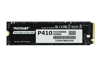 Patriot Dysk SSD 500GB P410 PCIe M.2 Gen4 x4 NVMe 1.4 2280 5000/2300MB/s