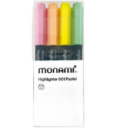 ZAKREŚLACZE 1-4MM MONAMI 160-2490 MIX*4 ŚCIĘTA 4SZT