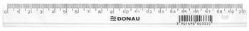LINIJKA PLASTIKOWA 20CM DONAU PRZEZROCZYSTA