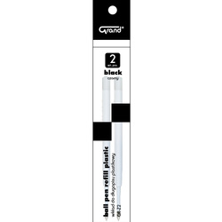 WKŁAD DO DŁUGOPISU PLASTIKOWY GRAND GR-Z2 160-2545 CZARNY 2 SZT
