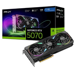 PNY Karta graficzna GeForce RTX5070 OC ARGB 3F 12GB 192-bit 672GB/s