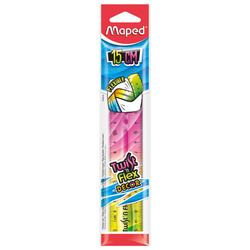 LINIJKA PLASTIKOWA 15CM MAPED TWIST’N FLEX DECOR NIEŁAMLIWA