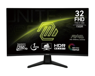 MSI MONITOR 31.5 CALA MAG 32C6X LED/FHD/CURVED/250HZ/CZARNY