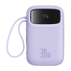 Powerbank BASEUS QPow 2 10000mAh 30W (fioletowy)
