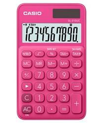 KALKULATOR KIESZONKOWY 118X70X8,4MM CASIO SL-310UC-RD BOX CZERWONY SOLARNE+BATERIA LR1130