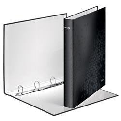 Segregator A4 laminowany LEITZ WOW 40mm 42420095 czarny