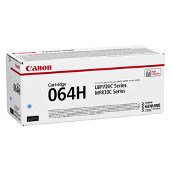 CANON ORYGINALNY TONER 064 H C, CYAN, 10500S, 4936C001, HIGH CAPACITY, CANON I-SENSYS MF832CDW, O