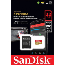 SANDISK EXTREME MICROSDHC 32GB 100/60 MB/S A1 V30 U3