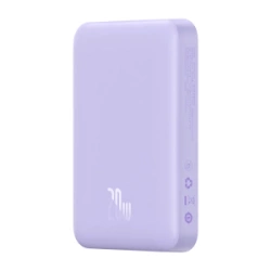 Powerbank BASEUS Magnetic Mini 10000mAh 20W MagSafe (fioletowy)