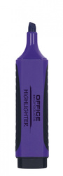 ZAKREŚLACZ OFFICE PRODUCTS Z GUMOWYM UCHWYTEM FIOLETOWY 2-5MM