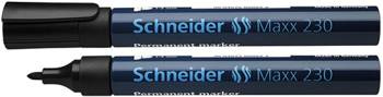 MARKER PERMANENTNY SCHNEIDER MAXX 230 CZARNY OKRĄGŁA 1-3MM