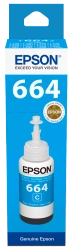 TUSZ ORYGINALNY EPSON T66424A C13T66424A CYAN 6400 STRON