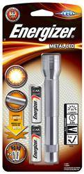 LATARKA ENERGIZER METAL SREBRNA + 2SZT. BATERII AA