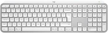 KLAWIATURA MEMBRANOWA BEZPRZEWODOWA LOGITECH MX KEYS S 920-011588 JASNOSZARA BLUETOOTH ORAZ RADIOWA