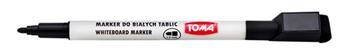 MARKER SUCHOŚCIERALNY TOMA 268 TO-268 N CZARNY OKRĄGŁA KOŃCÓWKA 1.0MM +MAGNES+ŚCIERAK