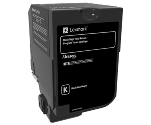 TONER ORYGINALNY LEXMARK 84C2HK0 CZARNY 25000 STRON