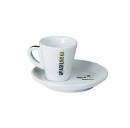 FILIŻANKI DO KAWY CAPUCCINO BRASILMOKA 250ML DUŻE 6SZT