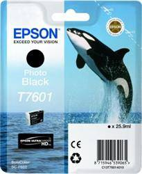 TUSZ ORYGINALNY EPSON T7601 C13T76014010 PHOTO CZARNY 25,9 ML