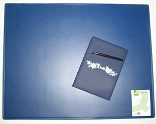 PODKŁAD 630X500MM ANTYPOŚLIZGOWY Q-CONNECT NIEBIESKI