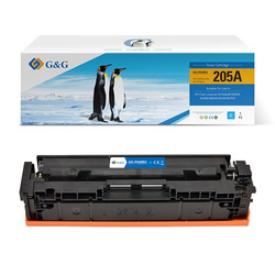 G&G KOMPATYBILNY TONER Z CF531A, CYAN, 900S, NT-PH205C, HP 205A, DLA HP COLOR LASERJET PRO M180N, M181FW, N