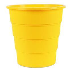 KOSZ NA ŚMIECI 16L OFFICE PRODUCTS ŻÓŁTY PLASTIK