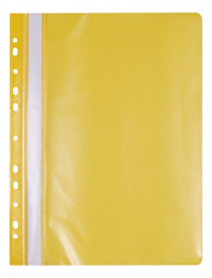 SKOROSZYT Z PERFORACJĄ A4 OFFICE PRODUCTS MIĘKKI ŻÓŁTY PP 100/170MIKR