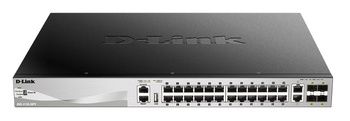 D-Link Przełącznik DGS-3130-30PS 24GE PoE 4SFP+ 2x10