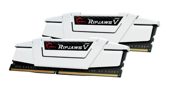 G.SKILL PAMIĘĆ PC - DDR4 32GB (2X16GB) RIPJAWSV 3600MHZ CL18 XMP2 BIAŁA