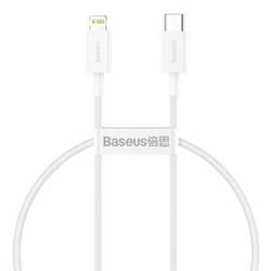 Kabel USB-C do Lightning Baseus Superior Series, 20W, PD, 0.25m (biały)