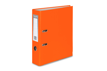 SEGREGATOR A4 TEKTURA VAUPE FCK 50MM 062/16 POMARAŃCZOWY DŹWIGNIOWY