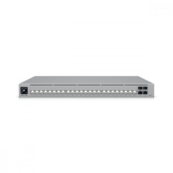 UBIQUITI PRZEŁĄCZNIK UNIFI SWITCH PRO HD 24 POE ZARZĄDZALNY L2/L3                         2.5G ETHERNET (100/1000/2500) OBSŁUGA POE 1U SZARY