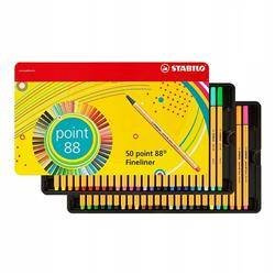 Cienkopis STABILO POINT 8850-6 mix*50 0.4 50szt