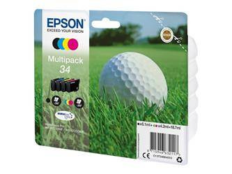 TUSZ ORYGINALNY EPSON T3466 C13T34664010 CMYK 18,7B ML
