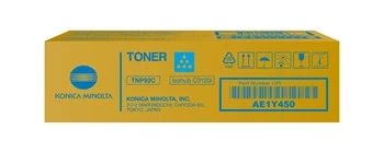 TONER ORYGINALNY KONICA MINOLTA TNP-92C AE1Y450 CYAN 4000 STRON