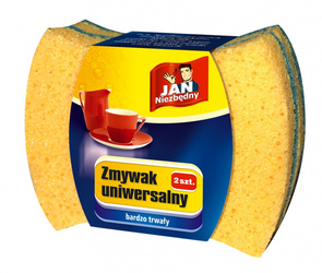 ZMYWAK UNWIERSALNY JAN NIEZBĘDNY ŻÓŁTY 2SZT