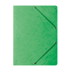 TECZKA Z GUMKĄ A4 BANTEX 400087821 ZIELONA PRESZPANOWA